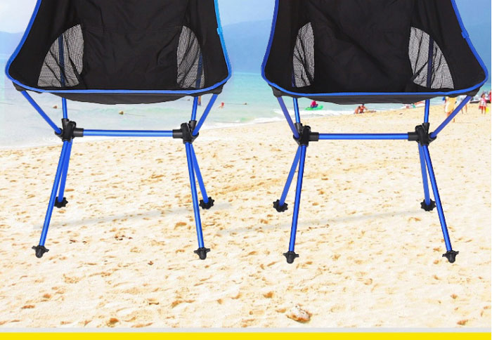 Aluminum Alloy Outdoor Leisure High Back Folding Chair