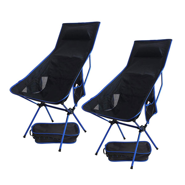 Aluminum Alloy Outdoor Leisure High Back Folding Chair