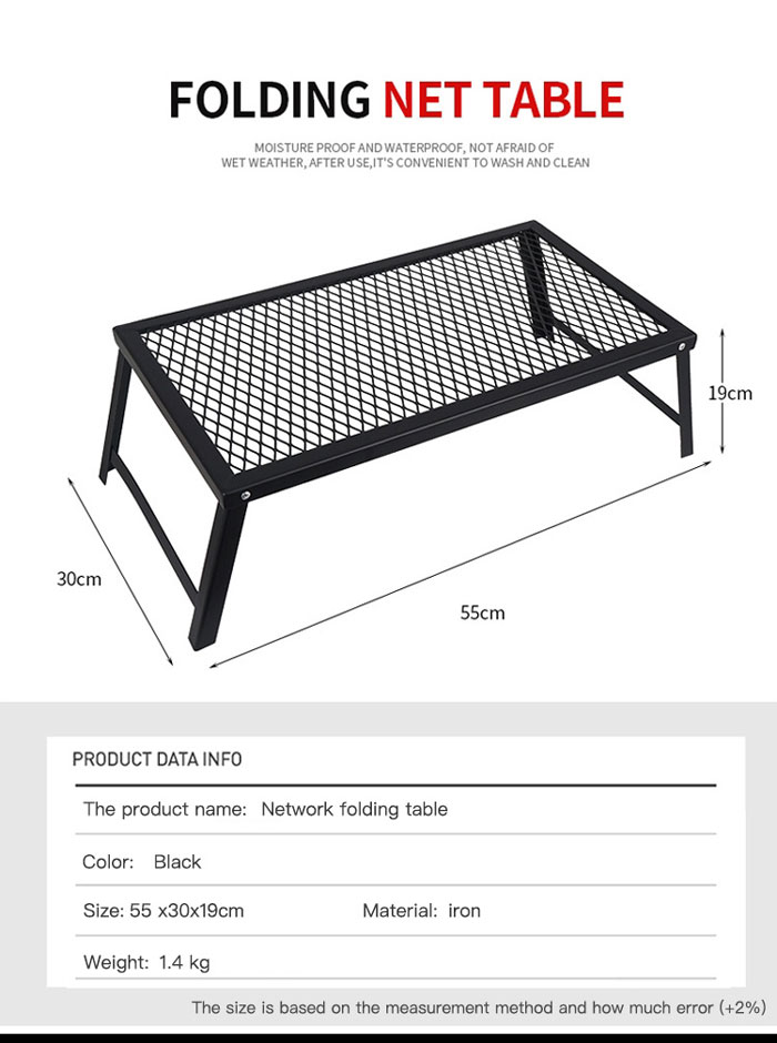 Camping Lightweight Waterproof Portable Portable Folding Table