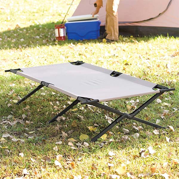 Camping outdoor aluminum alloy folding bed,Camping bed ZheJiang Kaisi
