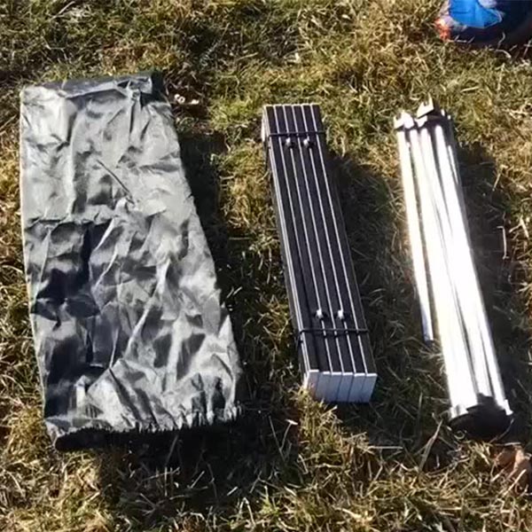 Outdoor Aluminum Alloy Light Portable Outdoor Picnic Table