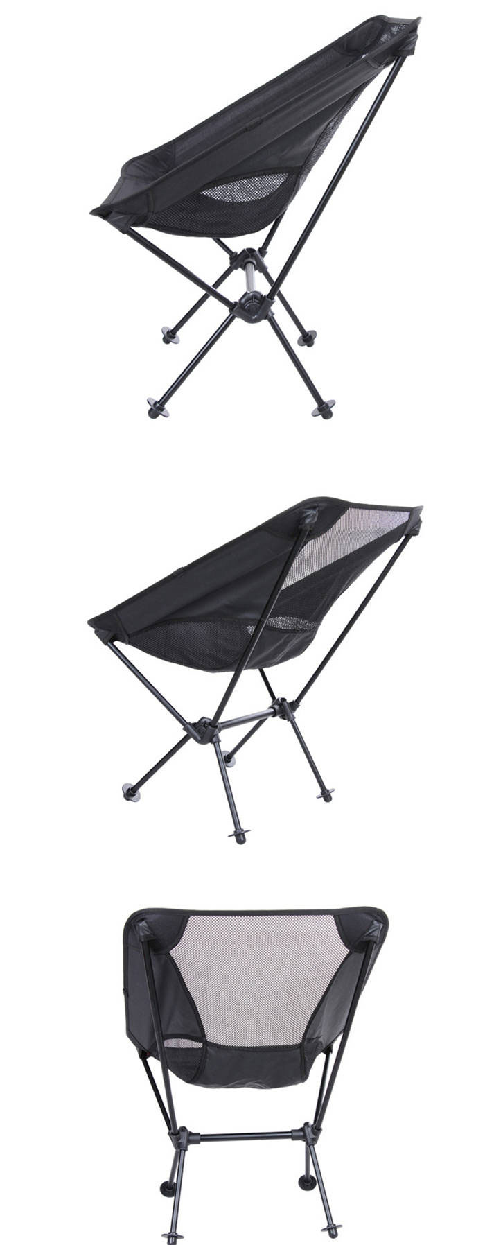 Outdoor Camping And Fishing Portable Folding Moon Chair