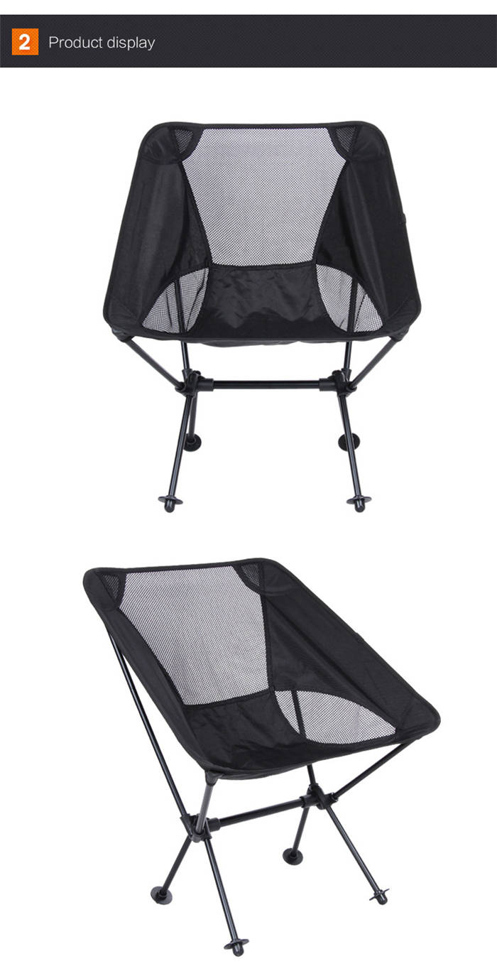 Outdoor Camping And Fishing Portable Folding Moon Chair