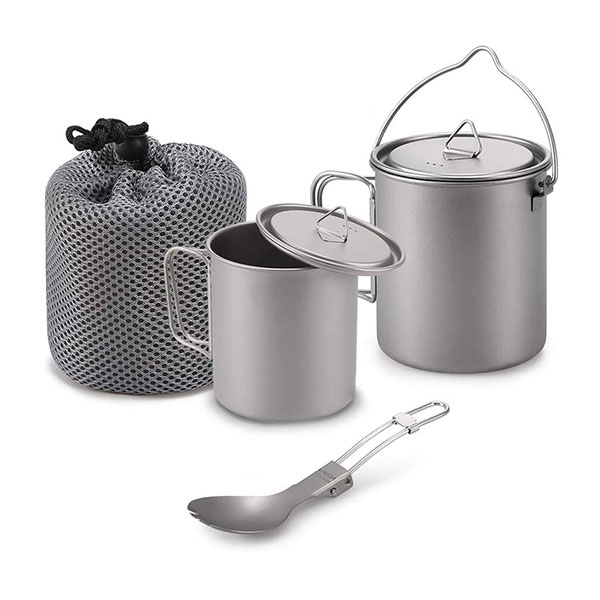 Outdoor Camping High Hardness Portable Titanium Alloy 2