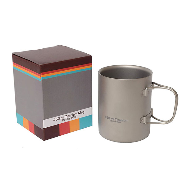 Outdoor Camping High Hardness Portable Titanium Alloy