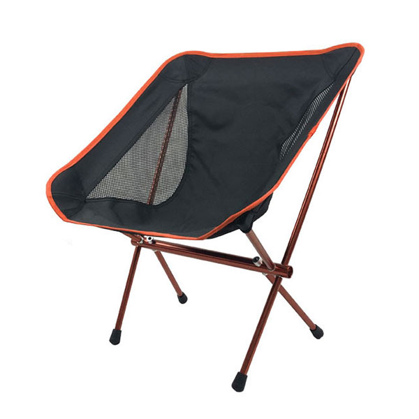 Outdoor Camping Lightweight Portable Solid Aluminum Moon Chair