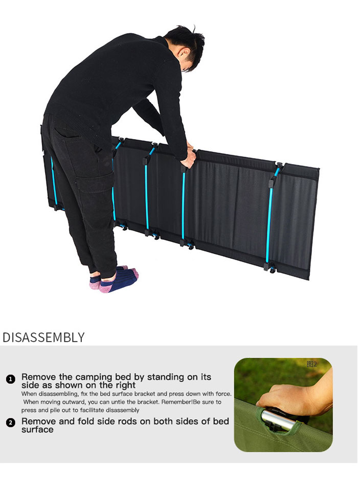 Outdoor Lightweight Portable Camping Cot