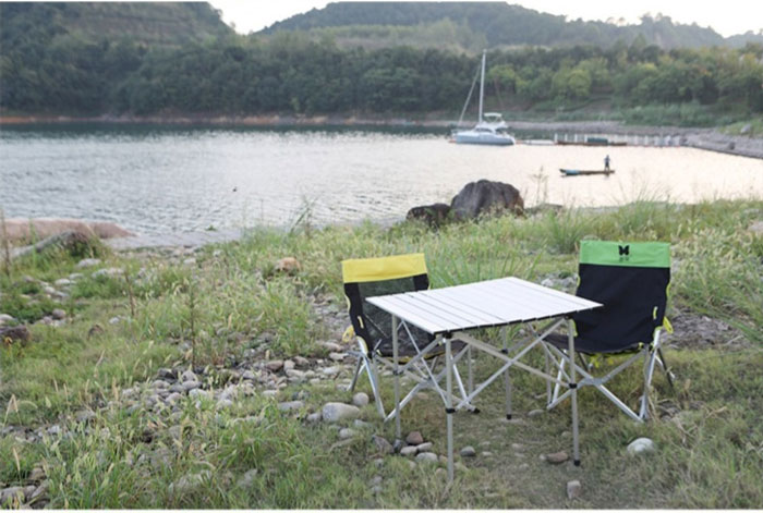 Portable Camping Table For Portable Barbecue Mountaineerin