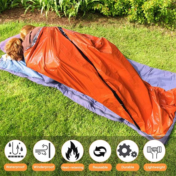 2020 Use as emergency bivy sack survival sleeping bag ZheJiang Kaisi Outdoor Products Co.,Ltd