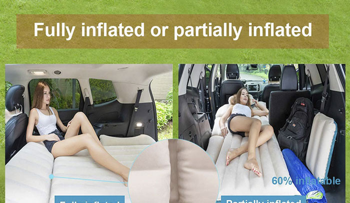 3 In 1 Suv Air Mattress Inflatable Sofa Car Mattress