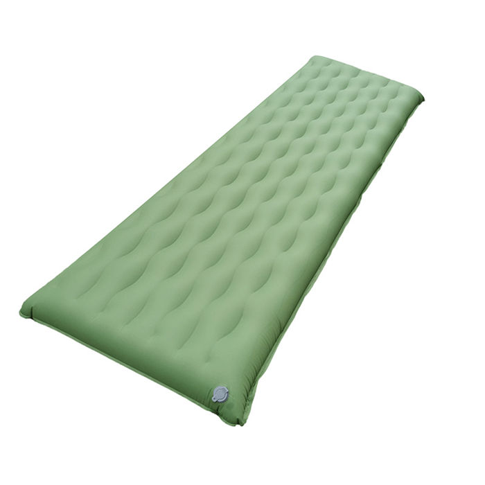40d Nylon Camping Mat Air Mattresses Single Wave Inflatable Sleeping Pad