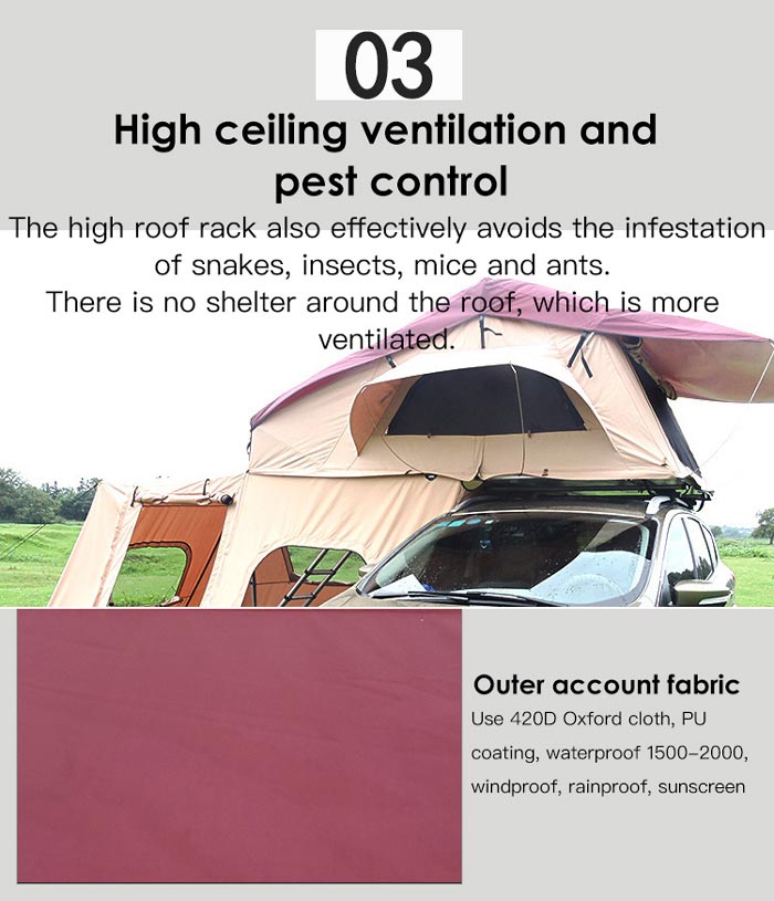 Camping & Outdoors Universal Fit Rooftop Tent