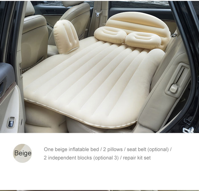 Car Travel Mattress Air Bed Inflatable Car Bed