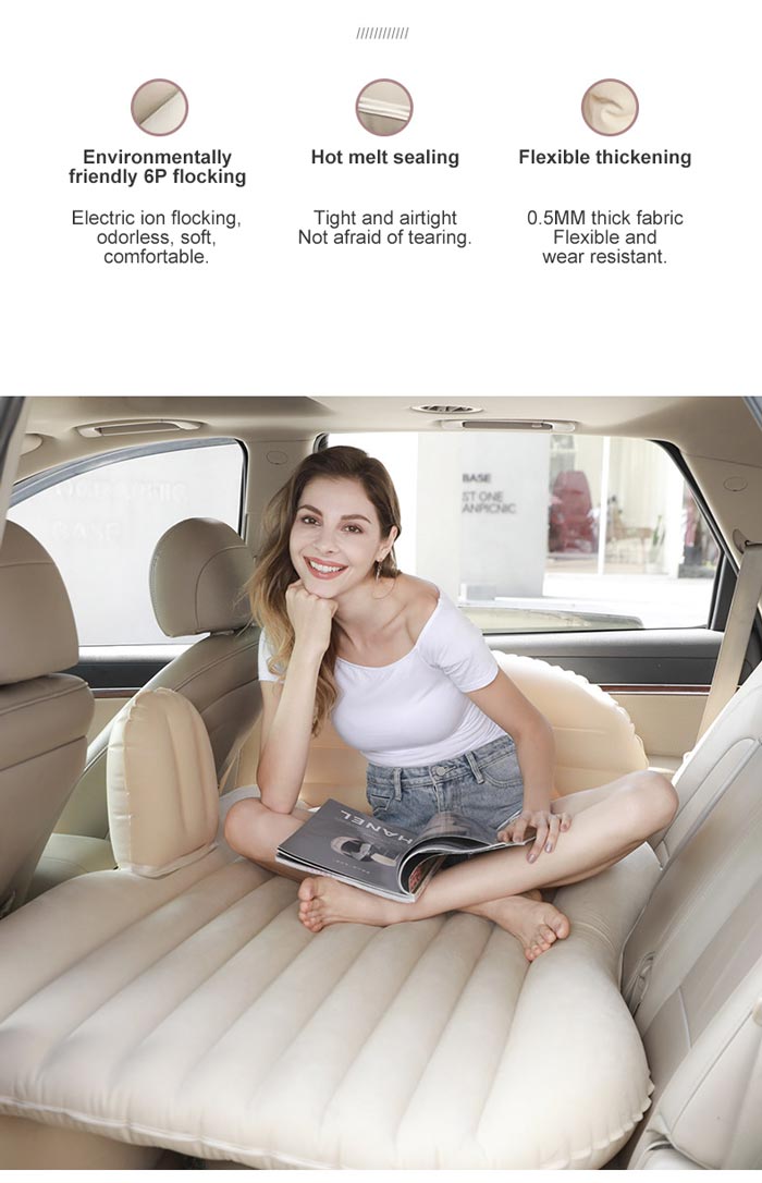 Car Travel Mattress Air Bed Inflatable Car Bed