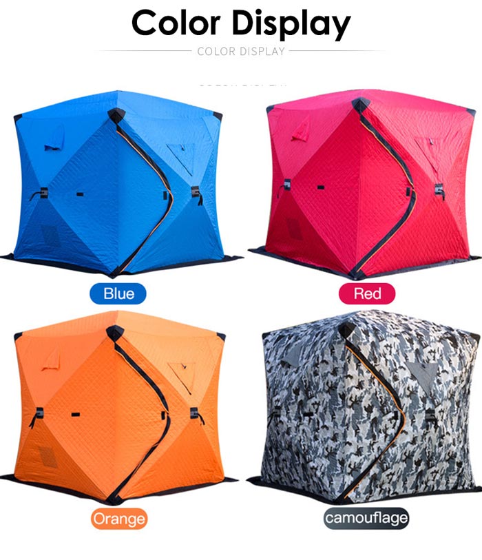 Cotton Thickening Winter Fishing Warm_Cold And Snow-proof Tent