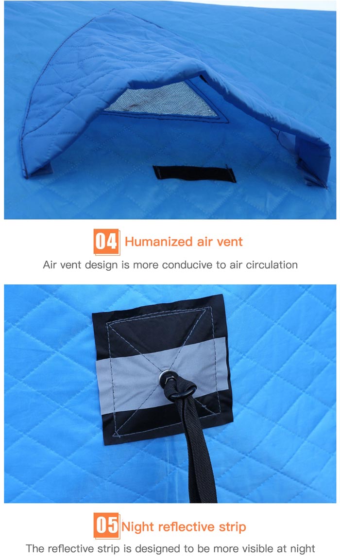 Cotton Thickening Winter Fishing Warm_Cold And Snow-proof Tent