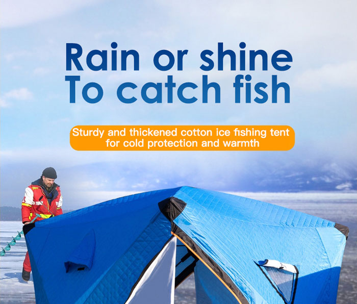 Cotton Thickening Winter Fishing Warm_Cold And Snow-proof Tent