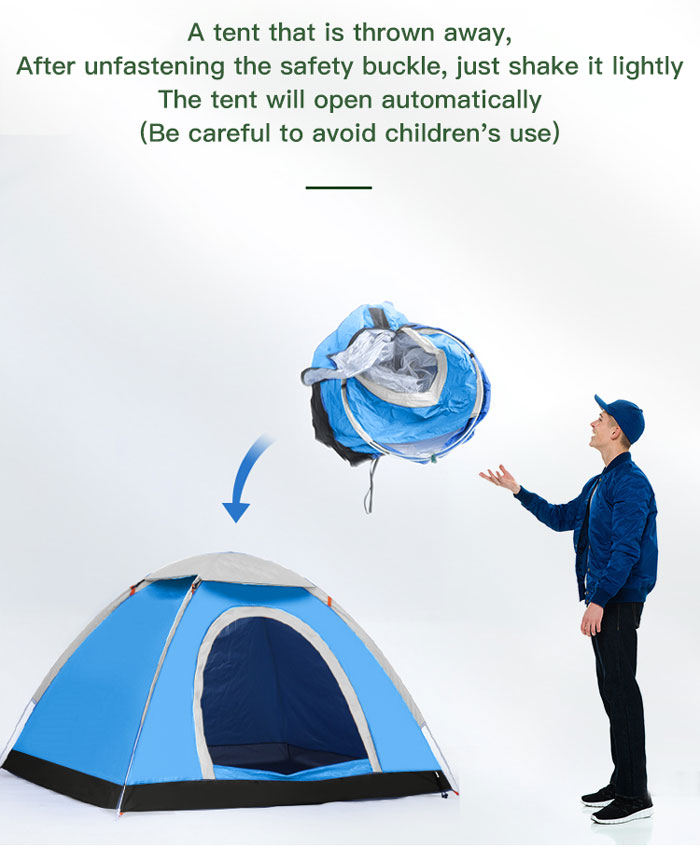 Folding Simple Automatic Quick Opening Outdoor Camping Tent