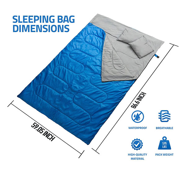 Hiking Camping Durable Wholesale China Trade Lightweight Sleeping Bag