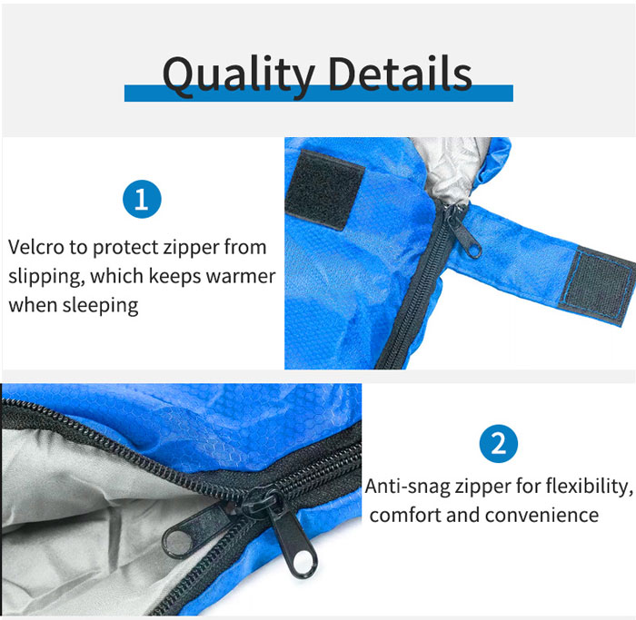 Kaisi Amazon Hot Selling High Quality Shopify Drop Sleeping Bag