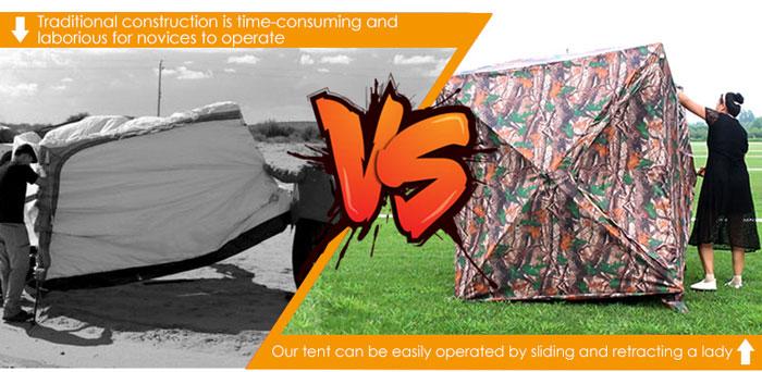 Multifunction Automatically Tent Waterproof Pop Up Extensi