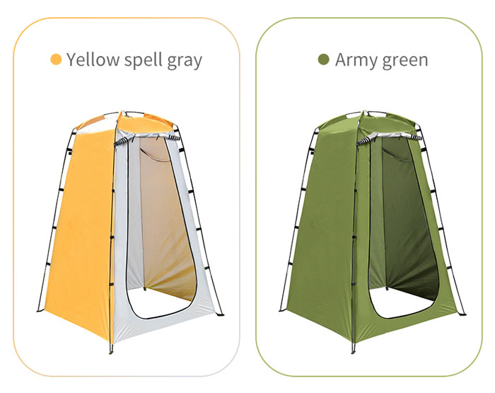New Style Dressing Bathing Tent Set Up Mobile