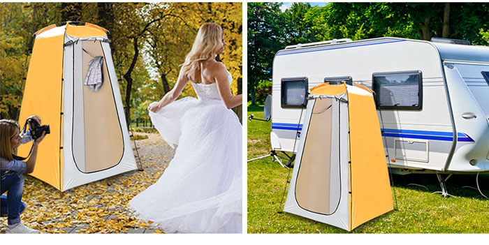 New Style Dressing Bathing Tent Set Up Mobile