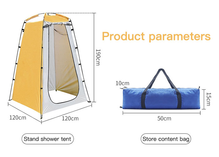 New Style Dressing Bathing Tent Set Up Mobile