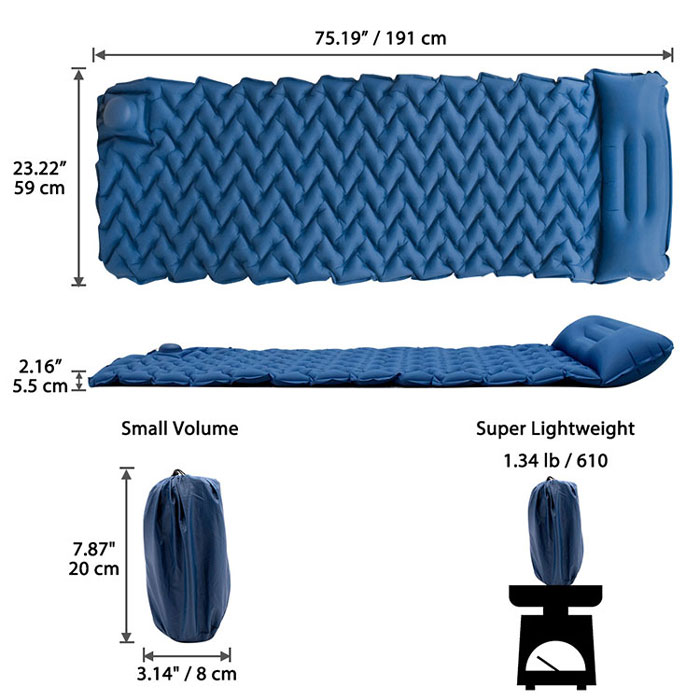 Outdoor Camping Portable Moisture-proof With Air Cushion 