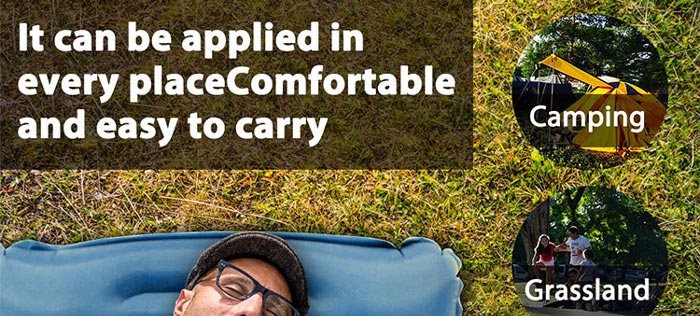 Outdoor Camping Portable Moisture-proof With Air Cushion 