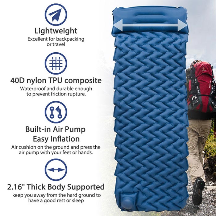 Outdoor Camping Portable Moisture-proof With Air Cushion 