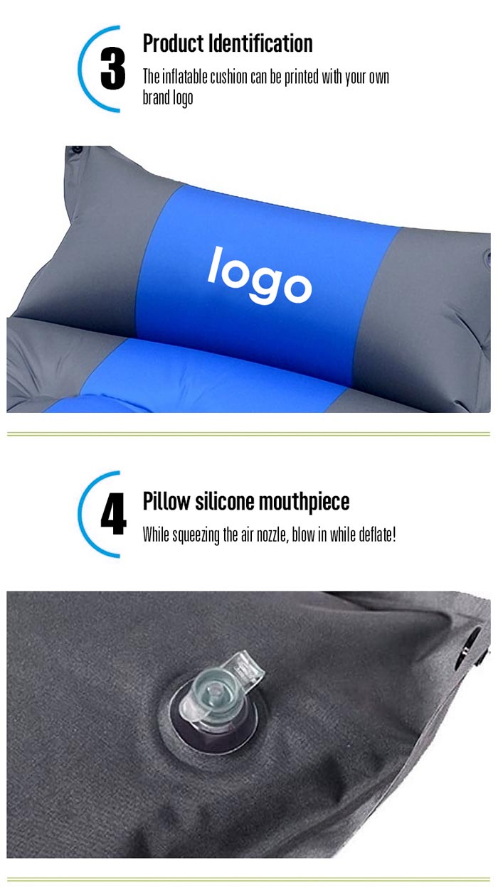 Outdoor Camping Self-inflating Inflatable Cushion Camping Sleeping Pad