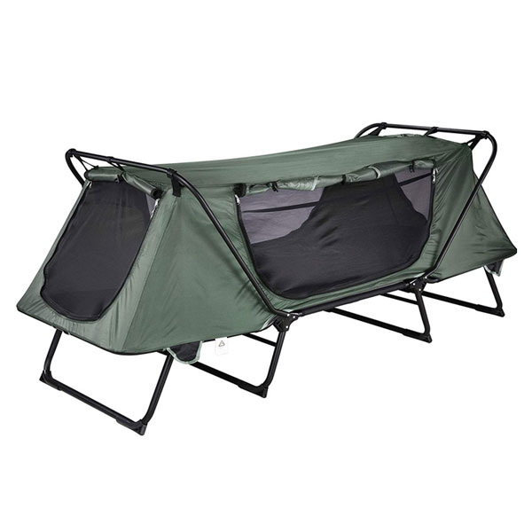 Outdoor Camping Waterproof Portable Ventilated Folding Cot Tent