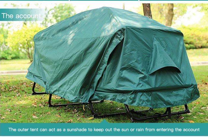 Outdoor Camping Waterproof Portable Ventilated Folding Off Tent