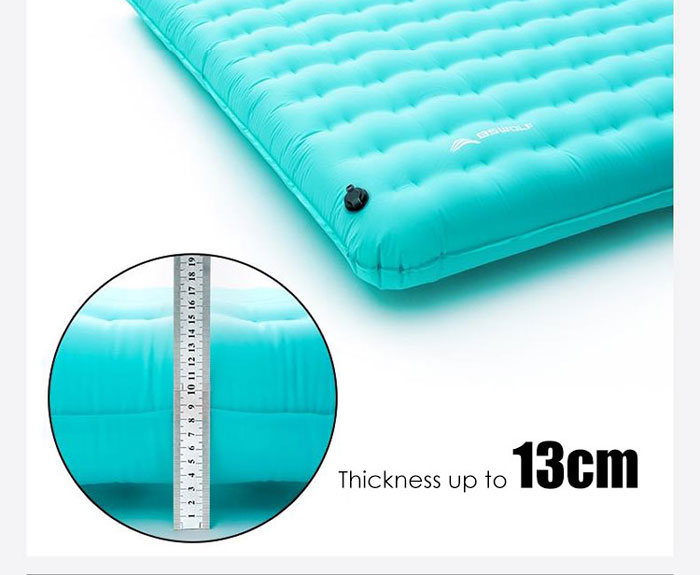 Outdoor Can Be Spliced And Portable Single And Inflatable Sleeping Pad