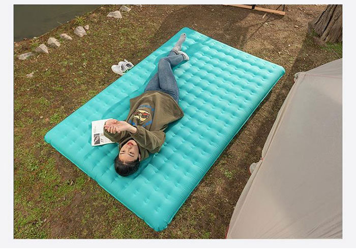 Outdoor Can Be Spliced And Portable Single And Inflatable Sleeping Pad