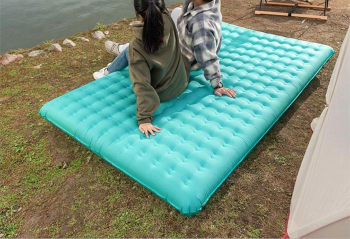 Outdoor Can Be Spliced And Portable Single And Inflatable Sleeping Pad