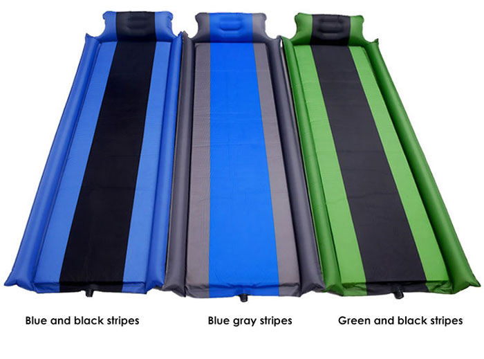 Outdoor Can Be Spliced And Portable Single And Self-inflatable Sleeping Pad