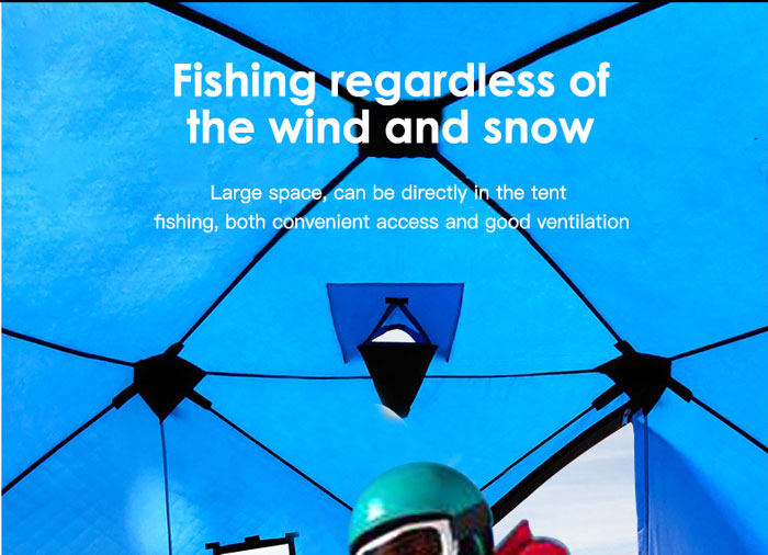 Outdoor Cold And Windproof Ice Fishing Camping Thickened Tent