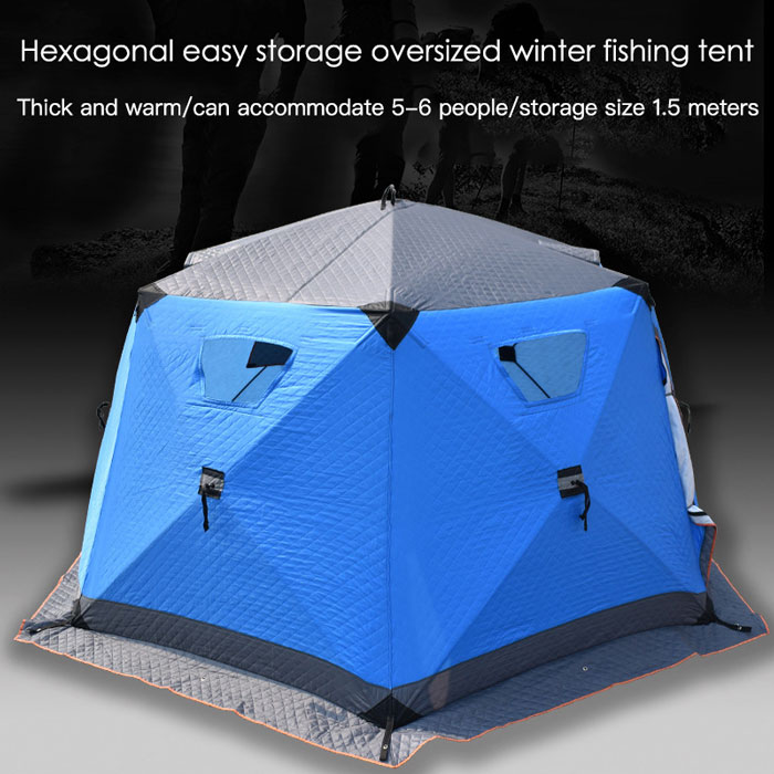 Outdoor Cold And Windproof Ice Fishing Camping Thickened Tent