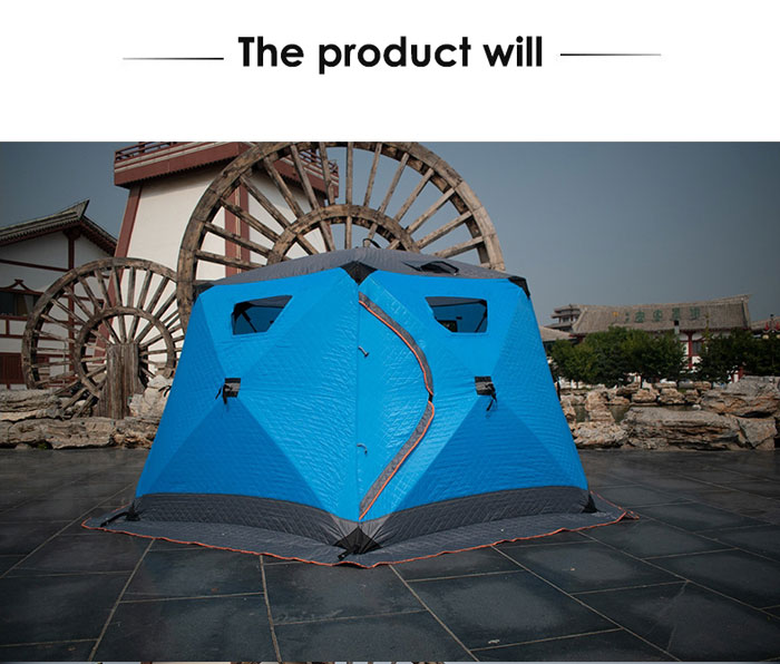 Outdoor Cold And Windproof Ice Fishing Camping Thickened Tent