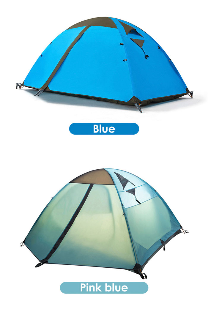 Outdoor Equipment Windproof And Rainstorm Proof Three Person Camping Tent