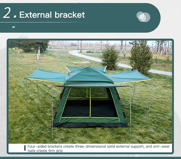 Outdoor Lightweight Instant Automatic Pop Up Backpacking