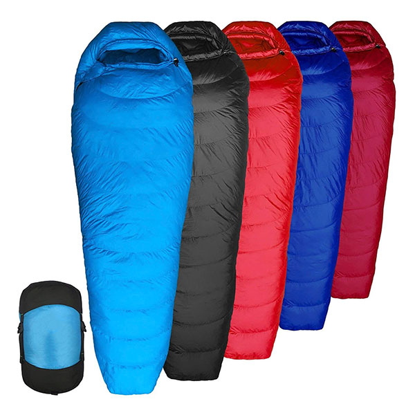 Outdoor Travel Camping Hiking Walking Duck Down Sup Sleeping Bag