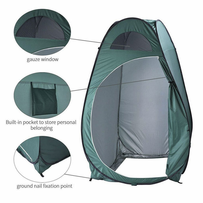 Portable Pop Up Dressing Changing Tent Outdoor Camp