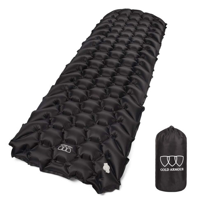 Single Size Adults Coating Inflatable Sleeping Mat