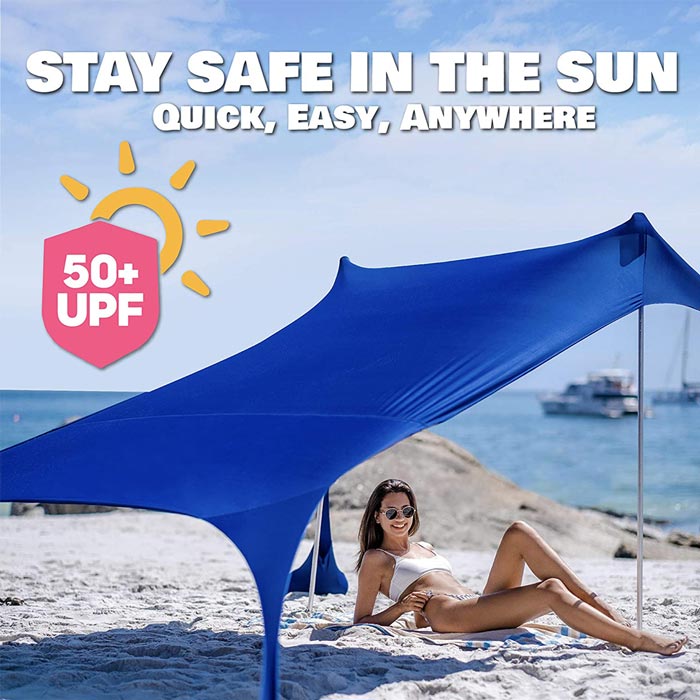 Sun Shade Canopy Upf50 Uv Protection Tent