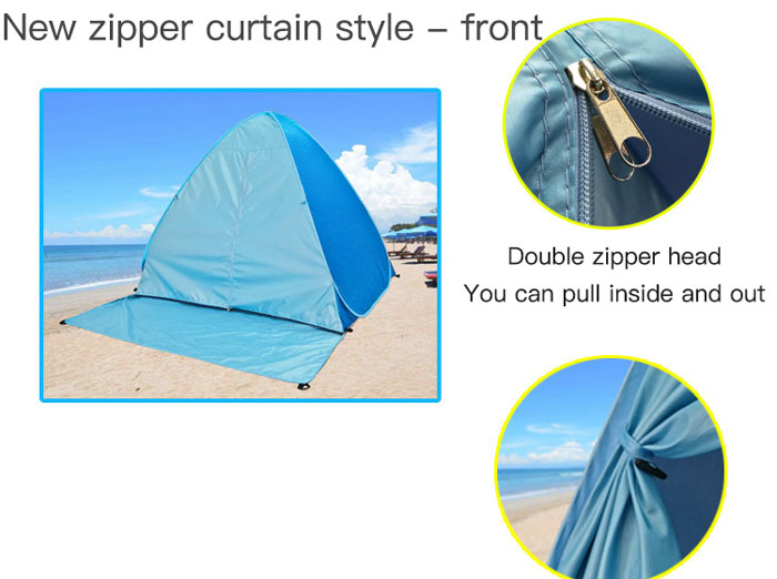 Sunshade And Sunscreen Free Construction Quick-opening Fol Beach Tent