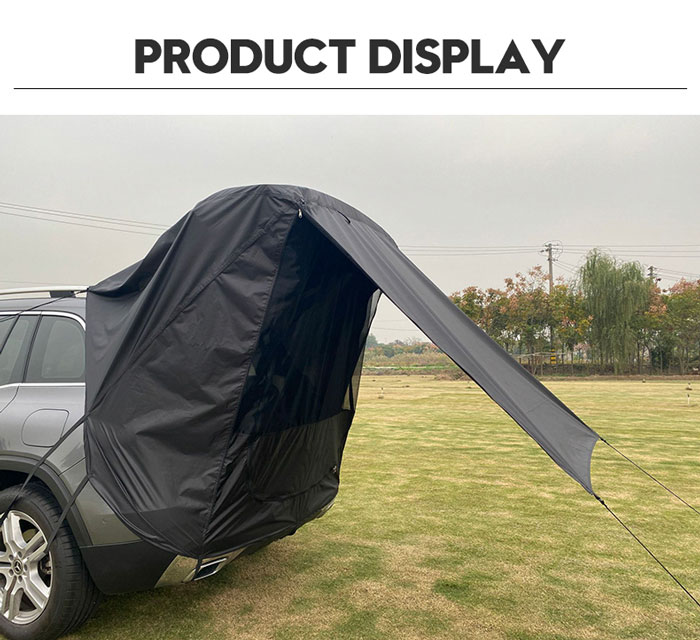 Sunshade Waterproof Tent For Car Travel Outdoor Car Travel Tent