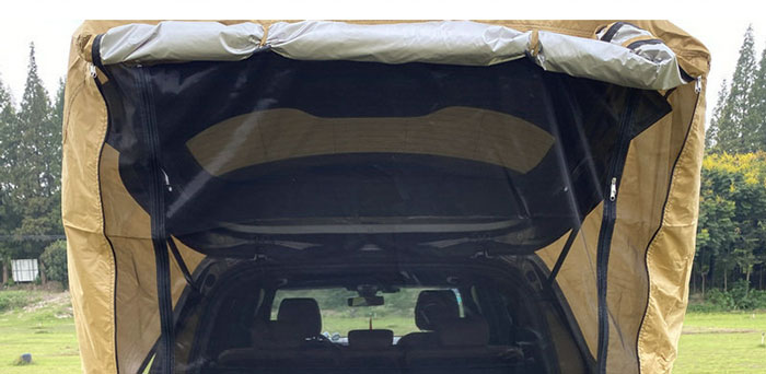 Sunshade Waterproof Tent For Car Travel Outdoor Car Travel Tent